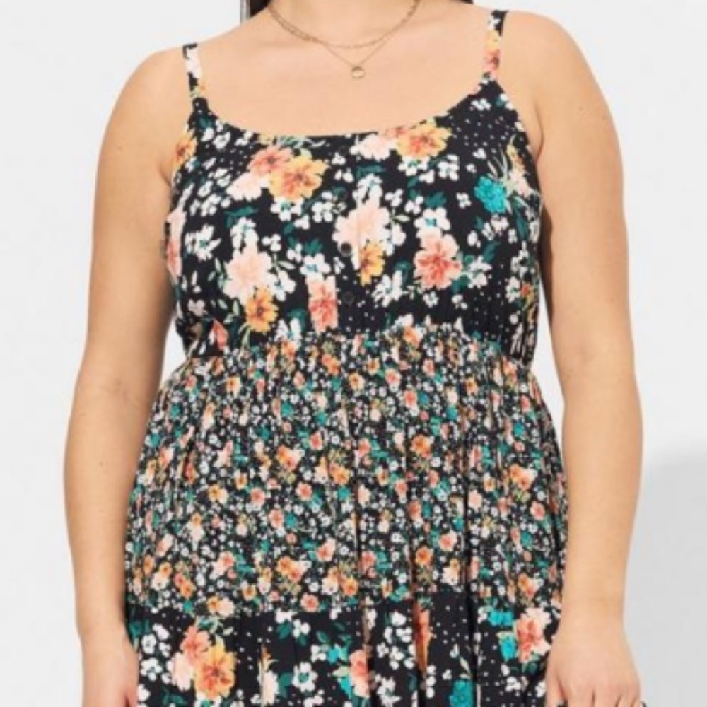 TORRID Floral Maxi Dress - Picture 4 of 7